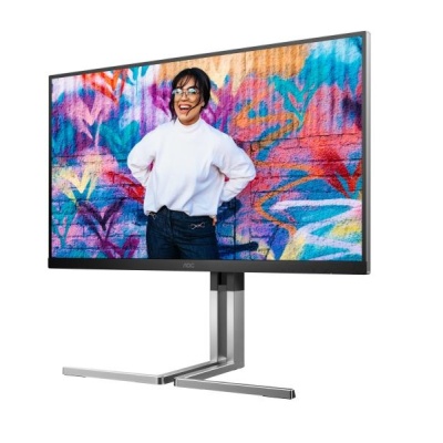 "Monitor AOC 27"" Q27U3CV, Diagonal (inch): 27, Diagonal (cm): 69, Aspect ratio: 16:9, Panel: QD-IPS, Resolution: 2560x1440, Refresh Rate: 75Hz, Response time GtG: 4ms, Brightness (max): 420 cd/m², Contrast (static) : 1000:1, Contrast (dynamic): 50M:1, - Img 5