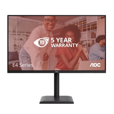 Monitor AOC 31.5" Q32E4U, Diagonal (inch): 31.5, Diagonal (cm): 80, Aspect ratio: 16:9, Panel: IPS, Resolution: 2560X1440, Refresh Rate: 100Hz, Response time GtG: 4ms, Brightness (max): 350 cd/m², Contrast (static) : 1000:1, Contrast (dynamic): 20M:1,