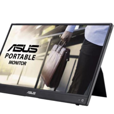 Monitor Asus 15.6" MB16AWP, Diagonal (inch): 15.6, Diagonal (cm): 39.6, Aspect ratio: 16:9, Panel: IPS, Resolution: 1920x1080, Refresh Rate: 60Hz, Response time GtG: 5ms, Brightness (max): 250 cd/㎡, Contrast (static) : 1000:1, Contrast (dynamic): 100M:1,