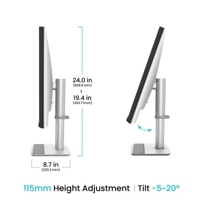 Monitor Benq 31.5" MA320U, Diagonal (inch): 31.5, Diagonal (cm): 80, Aspect ratio: 16:9, Panel: IPS, Resolution: 3840x2160, Refresh Rate: 60Hz, Response time GtG: 5ms, Brightness (max): 550 cd/m², Contrast (static) : 1300:1, Viewing angle: 178/178, Color - Img 6