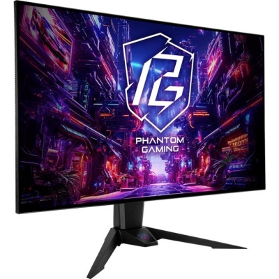 Monitor Gaming Asrock PGO32UFS PHANTOM GAMING, diagonala: 31.5", Aspect: 16:9, anti-glare, Rezolutie: 3840 x 2160, Refresh rate: Dual UHD 240Hz/ FHD 480Hz, Luminozitate: 400 cd/m2, Contrast: 1,500,000:1, unghi vizualizare: 178°(H) / 178°(V), culori: - Img 3