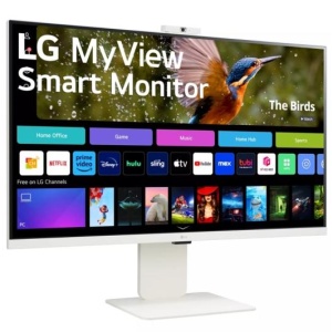 Monitor LG 31.5" 32SR85U-W.AEU, Diagonal (inch): 31.5, Diagonal (cm): 80, Aspect ratio: 16:9, Panel: IPS, Resolution: 3840x2160, Refresh Rate: 60Hz, Response time GtG: 5ms, Brightness (max): 400 cd/m², Contrast (static) : 1000:1, Viewing angle: 178/178,