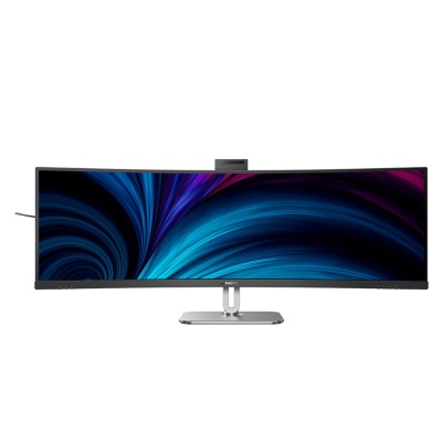 "Monitor Philips 48.8"" 49B2U5900CH/00, Curvature: 1800R, Diagonal (inch): 48.8, Diagonal (cm): 124, Aspect ratio: 32:9, Panel: VA, Resolution: 5120x1440, Refresh Rate: 75Hz, Response time GtG: 4ms, Brightness (max): 450 cd/m², Contrast (static) : - Img 1