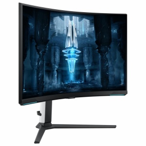 MONITOR SAMSUNG LS32BG850NPXEN 32 inch, Curvature: 1000R , Panel Type: VA, Resolution: 3840x2160, Aspect Ratio: 16:9, Refresh Rate:240Hz, Response time GtG: 1ms, Brightness: 350 cd/m², Contrast (static): 1,000,000 : 1, Viewing angle: 178º(R/L), - Img 7