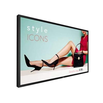 Monitor signage Philips HighBrightness 55" H-line DirectLED FHD Display ,2500 cdm2 Ultra High Brightness, 24/7 landscape/portrait, OPS, Failover,build-in ambient light sensor