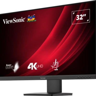 Monitor ViewSonic 31.5" VG3208-4K, Diagonal (inch): 31.5, Diagonal (cm): 80.01, Aspect ratio: 16:9, Panel: VA, Resolution: 3840x2160, Refresh Rate: 60Hz, Response time GtG: 4ms, Brightness (max): 300 cd/m², Contrast (static) : 3000:1, Contrast (dynamic): - Img 4