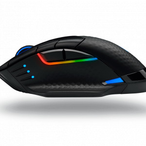 Mouse gaming DARK CORE WIRELESS, 8 butoane progamabile, 18k DPI, autonomie baterie 50 ore lightning off, negru - Img 2