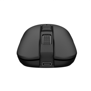 Mouse gaming wireless Gensesis Zircon 330, interfata USB, 3600 DPI, 7 butoane, iluminare RGB, negru
