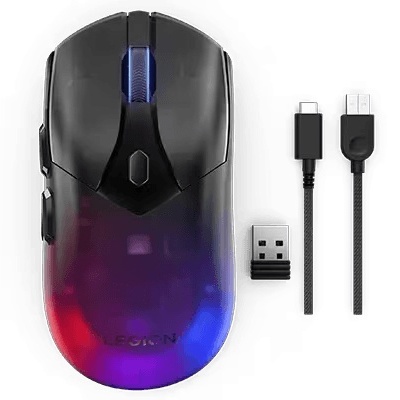 Mouse Gaming Wireless LENOVO Legion M410, 16000 dpi, negru