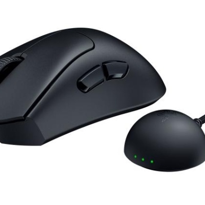 Mouse Gaming Wireless Razer DeathAdder V4 Pro, 45000 dpi, negru