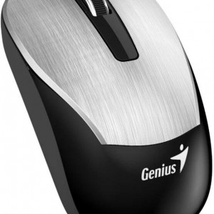 MOUSE Genius ECO-8015 wireless PC sau NB, 2.4GHz, optic, 1600 dpi, argintiu,
