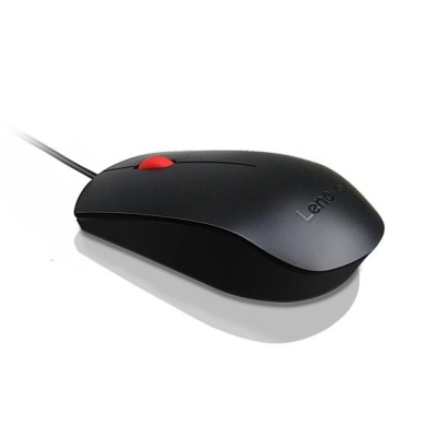 Mouse Lenovo Optical Wheel Mouse, 1600 DPI, Wired, Black - Img 7