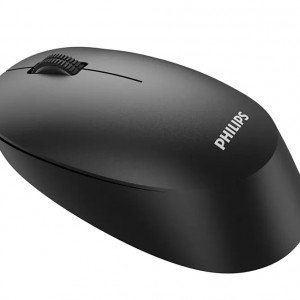 Mouse Philips SPK7307BL, wireless 2.4GHz, optic, 1600 DPI, negru