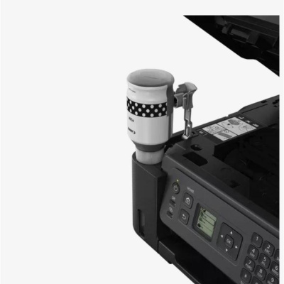 "Multifunctional inkjet color CISS Canon PIXMA G4470 , dimensiune A4(Printare, Copiere, Scanare, Fax), viteza imprimare 11ipm alb-negru, 6ipm color,rezolutie printare 4800x1200 dpi, imprimare fara margini, alimentarehartie 100 coli, ADF 35 coli, scanner - Img 6
