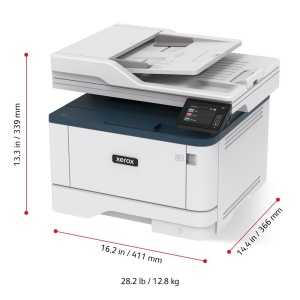 Multifunctional laser mono Xerox Workcentre B305V_DNI, (Tiparire, Copiere, Scanare)Dimensiune: A4, Viteza: 40 ppm, Duplex, Rezolutie: 600X600 dpi, Procesor: 1 Ghz, Memorie: 512mb, Alimentare cu hartie standard: 250 coli, ADF, Limbaje de imprimare: PCL
