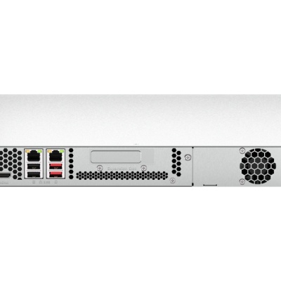 NAS QNAP 464U 4-Bay, CPU Intel Celeron N5105/N5095 4-core/4-thread Processor, RAM 8GB RAM onboard (not expandable), 2.5"/3.5" SATA 6Gbps HDD (neincluse), LAN: 2 x 2.5GbE (2.5G/1G/100M/10M), USB3.2 Gen1: 2, 1U, single PSU (not upgradeable to RP), garantie - Img 3