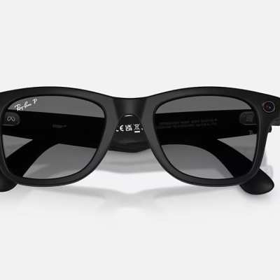 ORW4012 META WAYFARER High Bridge Fit - Matte Black - Polar Gradient Graphite Gen 2 - Img 3