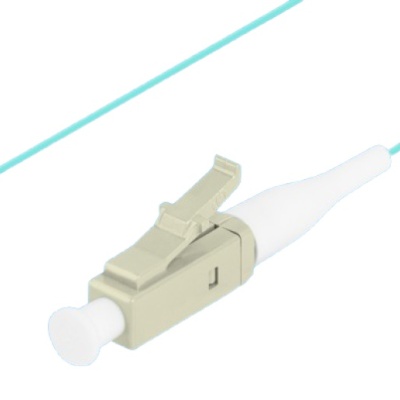 Pigtail fibră MM LC/UPC OM3 easy-strip 50/125 2 m aqua