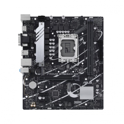 Placa de baza ASUS PRIME B760M-K D4, LGA 1700, DDR4, Micro-ATX