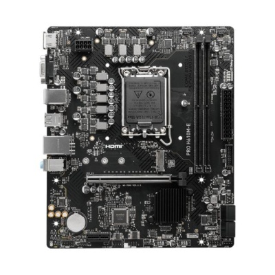 Placa de baza MSI PRO H610M-E DDR5 LGA1700 2x DDR5, 1x HDMI 1x VGA, 1x PCIE x16 1x PCIE x1, 1x M.2 4x SATA 6gb/s, mATX - Img 5