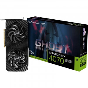 Placa Video GAINWARD GEFORCE RTX 4070 SUPER GHOST 12GB GDDR6X 192 bit PCIE 4.0, 1x HDMI 3x DP