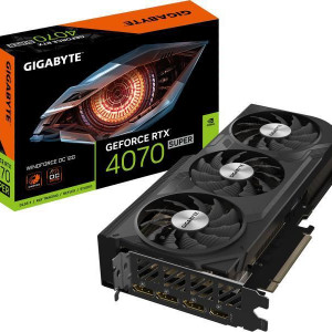 Placa video GIGABYTE GeForce RTX 4070 SUPER Windforce OC 12GB GDDR6X 192-bit DLSS 3.0