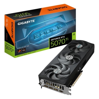 Placa Video GIGABYTE GEFORCE RTX 5070 TI EAGLE OC SFF 16GB GDDR 7 256 bit, PCIE 5.0, 3x DP 1x HDMI - Img 2