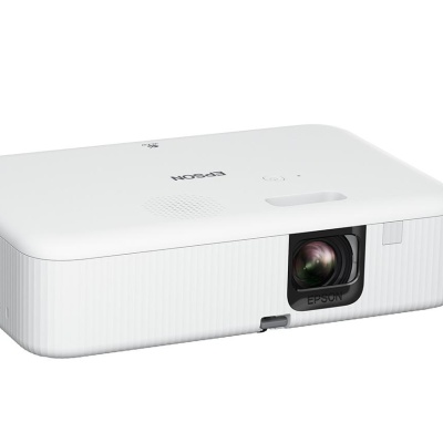 Proiector Epson CO-FH02, 3LCD, 3.000 lumeni/ 2.000 lumeni Ecomode, FHD, 16:9, lampa 6.000 ore/ 12.000 ore Ecomode, corectie ± 30, dimensiune maxima imagine 391", distanta maxima de proiectie 10.4 m, HDMI 1.4, USB 2.0-A, USB 2.0, Android TV, Kensington - Img 2