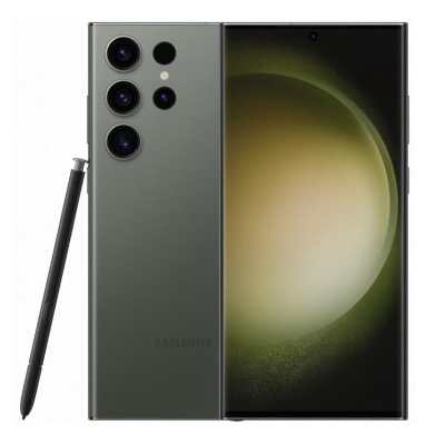 Samsung S23 ULTRA 5G S918B 6.8" 12GB 256GB DualSIM Green (incl. S-Pen) (nonEU spec, CE, Engleza&Romana incl, garantie la NOD)