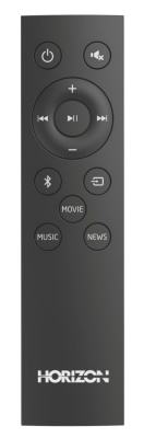 SOUNDBAR HORIZON HAV-S3130 / System 2.1 / Max Audio Power 150W (45W x2 + 60W) / Built-In Subwoofer / Digital Optical / AUX (3.5mm) / HDMI-ARC (CEC) / BT 5.4 / USB Playback / DOT-Matrix Display / Remote + Button Keys / Impedance: 6Ω x2 + 4Ω / Signal to - Img 5