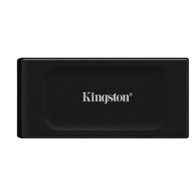 SSD extern Kingston XS1000, 1 TB, USB 3.2 Gen 2, negru