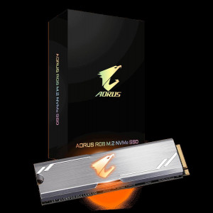 SSD Gigabyte Aorus RGB 512GB, NVMe, M2