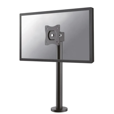 Suport monitor de birou Neomounts NS-DPOS100BLACK; pentru display-uri cu diagonale 10"-32", sistem de prindere VESA 75x75~100x100, greutate maxima suportata 15kg, tilt +45°, -15°, swivel +360°, rotate +360°; culoare negru. Garantie 5 ani