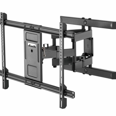 Suport TV de perete Serioux TV61-466, compatibilitate dimensiune ecran: 37"-80", compatibilitate VESA: 200x200, 300x200, 400x200, 300x300, 400x300, 400x400, 600x400, greutate maximă suportata: 65kg, distanta fata de perete: 77~428mm, inclinare: - Img 2