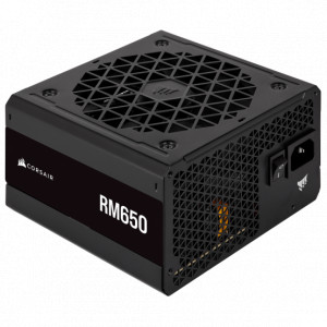 Sursa Corsair RM650 | Putere 650 W | Certificare 80 PLUS GOLD | Ventilator 1 x 120mm | Dimensiune 140 x 150 x 86 mm