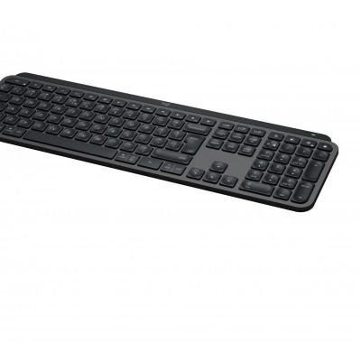 Tastatura Logitech MX Keys S, Iluminare, 2.4GHz&Bluetooth, USB-C, US INTL layout, graphite/negru - Img 3