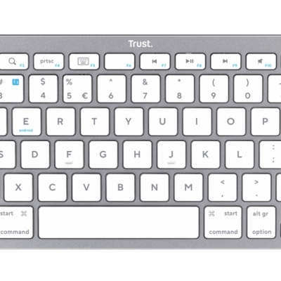 Tastatura Trust Wireless, numar taste 85, alb - Img 3