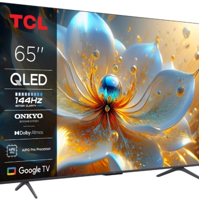 Televizor TCL QLED 65T8C, 164 cm, Smart Google TV, 4K Ultra HD, (Model 2025) - Img 2
