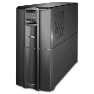 UPS APC Smart-UPS SMT line-interactive / sinusoidala 2200VA / 1980W 8conectori C13 1 conectori C19, baterie RBC55, optional extinder egarantie cu 1/3 ani (WBEXTWAR1YR-SP-03/WBEXTWAR3YR-SP-03),3 ani garantie echipament si 2 ani garantie baterie