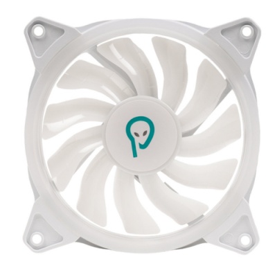 Ventilator Carcasa SPACER SPFC-120-WH-ARGB, 12 cm, 2200 rpm, RGB