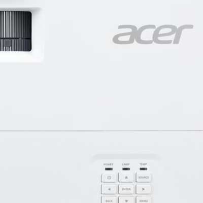 Videoproiector Acer H6815GTV, 4K UHD 3840*2160, 4.000 lumeni, 16:9/ 4:3, 10.000:1, dimensiune maxima imagine 300'', distanta maxima de proiectie 10m, boxa 3W, lampa 5.000/ 20.000 ore extremeeco, 29-30 dB, 2.88 kg, 2* HDMI, PC audio out, DC Out (5V/1.5A,
