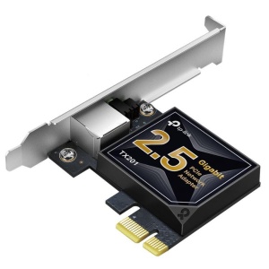Adaptor wireless TP-Link, TX201, 2.5 Gigabit PCIe, Standarde și Protocoale: IEEE 802.3, IEEE 802.3u, IEEE 802.3ab, IEEE 802.3bz, IEEE 802.3x, Interfata: 1× PCI Express 2.1 x 1, 1× RJ45 Gigabit/Megabit Port, Dimensiuni: 120.8 × 98.2 × 21.5 mm.