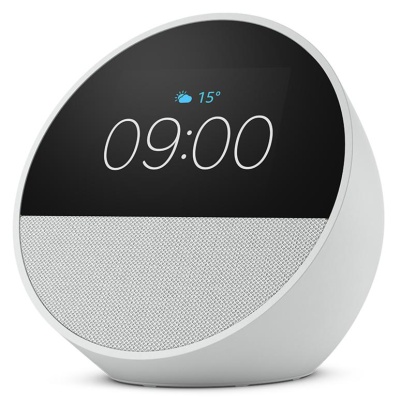 Amazon Echo Spot (2024 release) - Glacier White