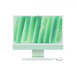 Apple iMAC 24" Retina 4.5k/ Apple M4 (CPU 8-core, GPU 8-core, Neural Engine16-core)/16GB/256GB - Green - INT KB (2024)