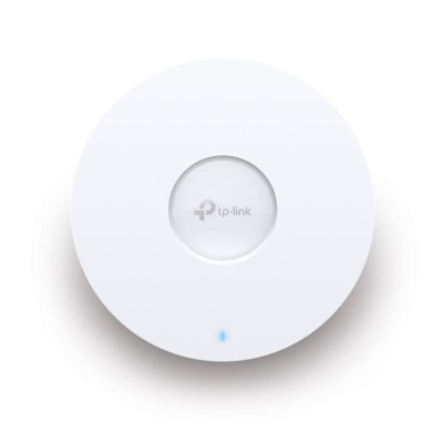 "AX3000 Ceiling Mount Dual-Band Wi-Fi 6 Access Point PORT:1× Gigabit RJ45 Port SPEED:574Mbps at 2.4 GHz + 2402 Mbps at 5 GHz FEATURE: 802.3at POE and 12V DC (Power Adapter is not included), 2×Internal Antennas, 160MHz Supported, MU-MIMO, Seamless