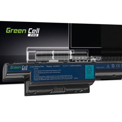 Baterie compatibila Green Cell PRO pentru laptop Acer Aspire 4251 4252 4350 4560 4750 4752 5250 5741 5750 7741 7750 E1-451 E1-521 E1-531 E1-571, TravelMate 4740 5740, model Acer AS10D31 AS10D41 AS10D51 AS10D73 AS10D75 AS10D81 - Img 3