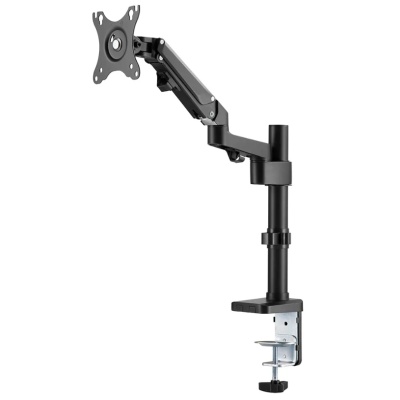 Brat monitor Neomounts DS70-750BL1; pentru display-uri cu diagonale 17"-27", sistem de prindere VESA 75x75~100x100, greutate maxima suportata 7kg, full motion, tilt +45°, swivel 90°, rotate 180°; gas spring; culoare negru. Garantie 5 ani - Img 2