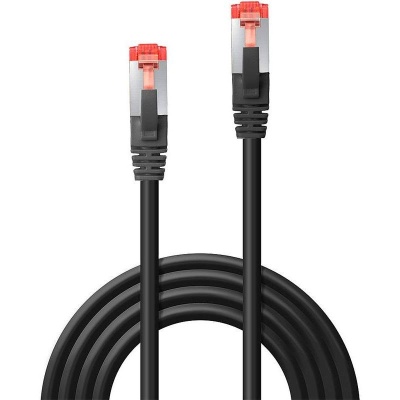 Cablu retea Lindy LY-47780, 3m Cat.6 S/FTP Network, Black - Img 2