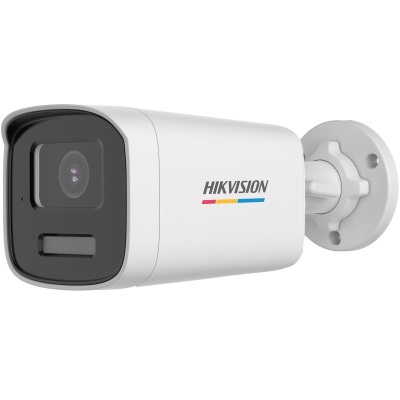 Camera de supraveghere Bullet 4K Hikvision DS-2CE12UF3T-LS(2.8MM), lentila fixa 2.8mm, iluminare min: 0.0005 Lux @ (F1.0, AGC ON), 0 Lux with cu lumina alba: 40m, IR 40m, iesire TVI, alimentare: 12 VDC ± 25%, Max. 6 W, protectie: IP67, dimensiuni: