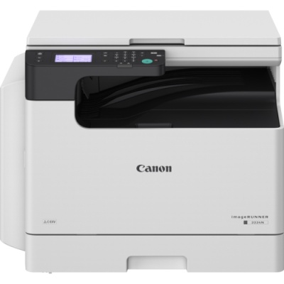 CANON IR2224N II A3 MONO LASER MFP, Format A3, Functii: Print, copy, Scan, Procesor 1.2Ghz, Display 8.9cm, Memorie: 1.5GB ram, Storage: 4GB eMMC, Duplex automat, Capacitate hartie: Standard 350 coli, max. 600 coli, Viteza printare: 24ppm (A4), 11ppm